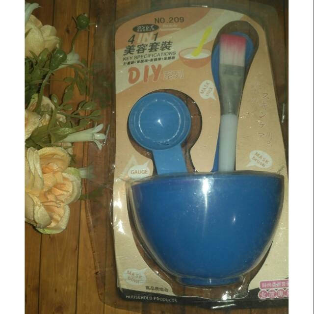 Set mangkok masker
