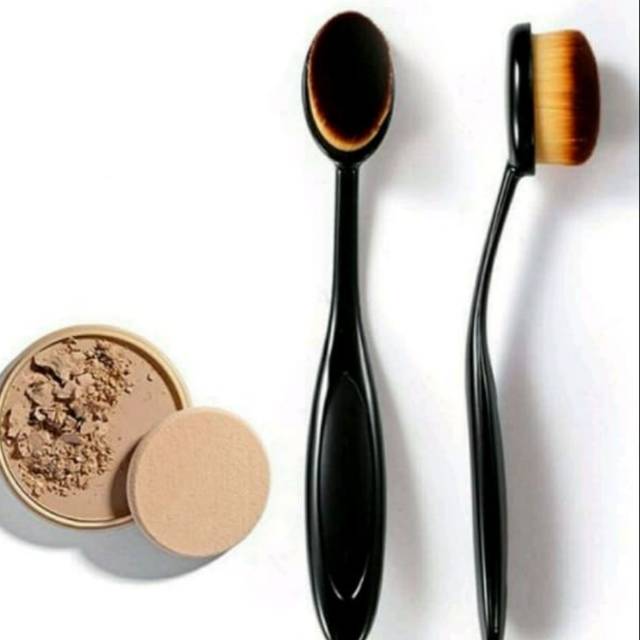 BLENDING BRUSH FOUNDATION OVAL FACE MAKE UP