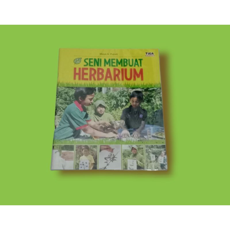 seni membuat herbarium