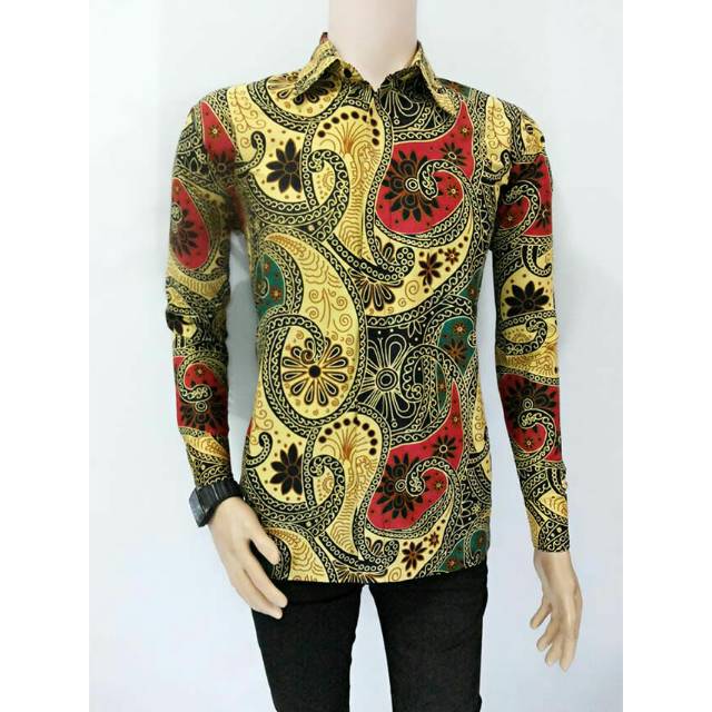 Kemeja Batik Lengan Panjang