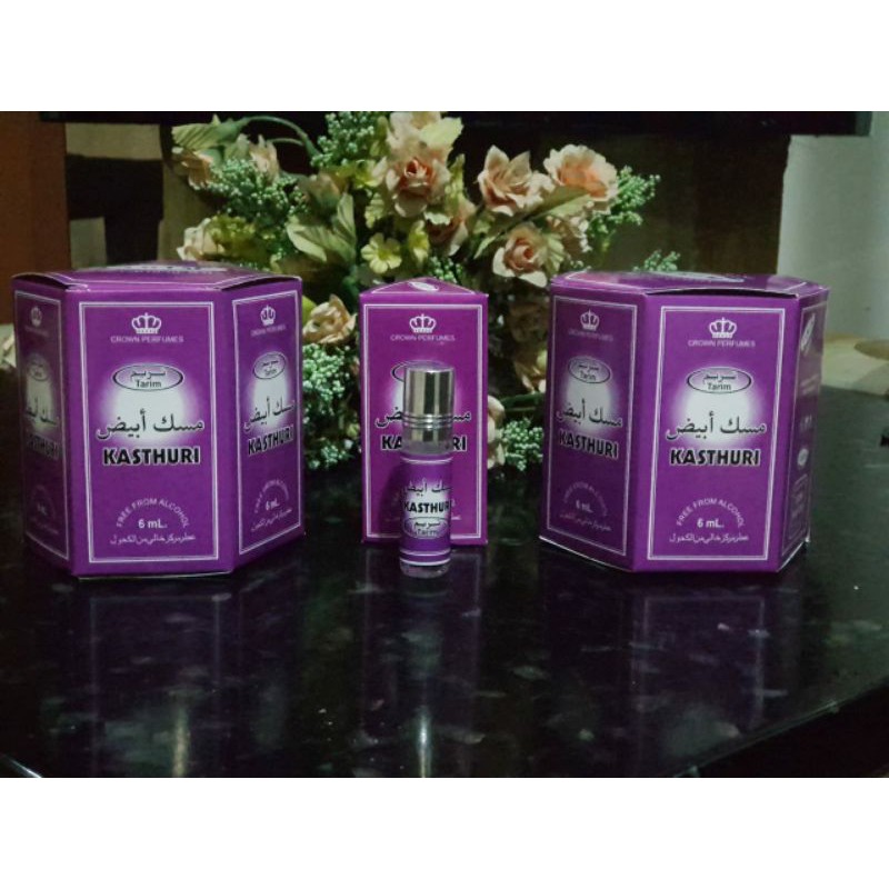 Parfume Kasthuri perbotol isi 6 ML
