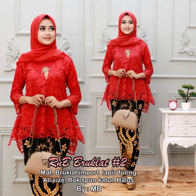 Kebaya Rnb bruklat