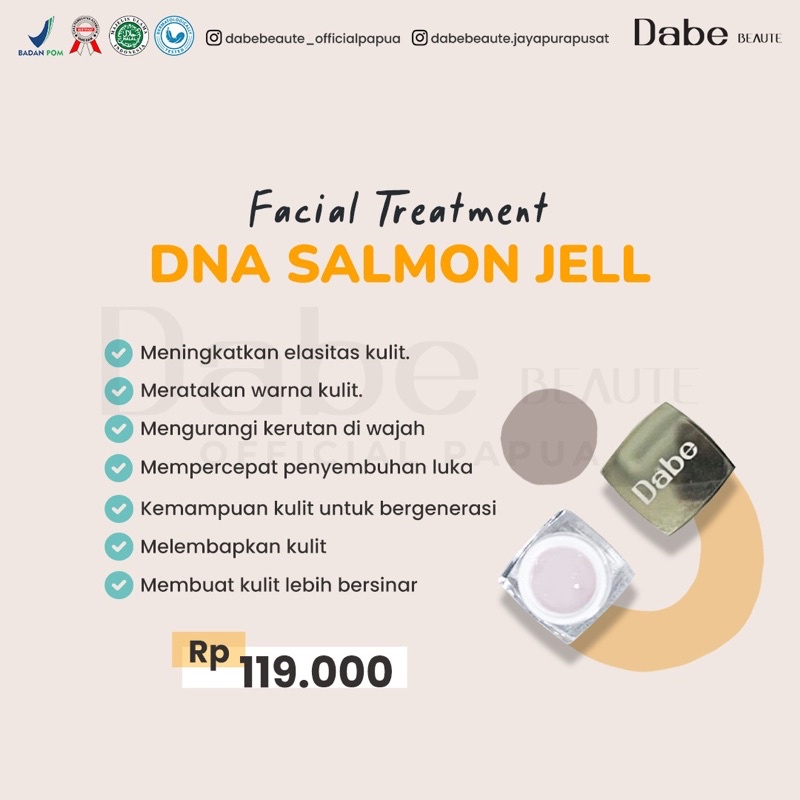 DNA SALMON DABE BEAUTE READY
