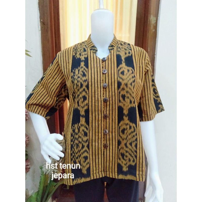 BLOUSE TENUN KUNYIT