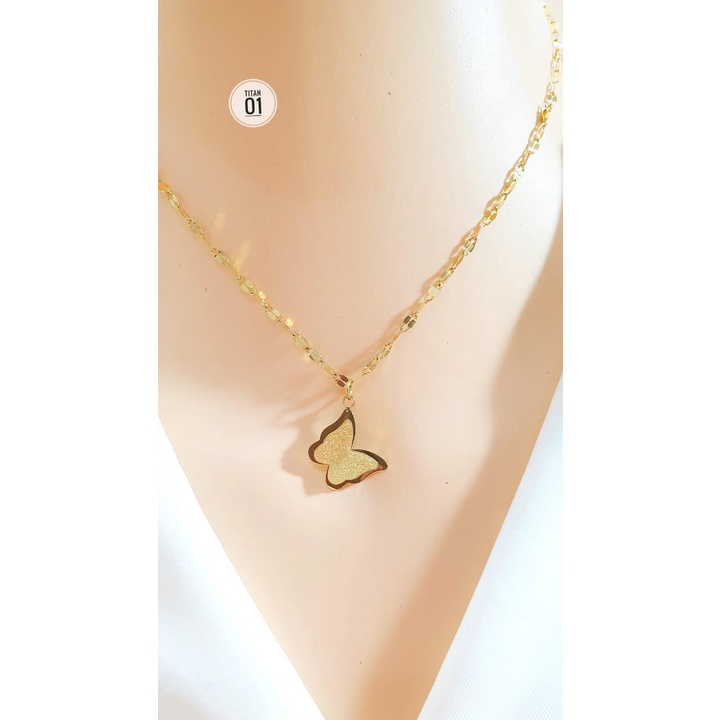 Perhiasan Kalung Titanium