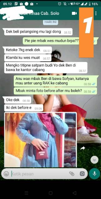 Pelangsing BPOM isi  30