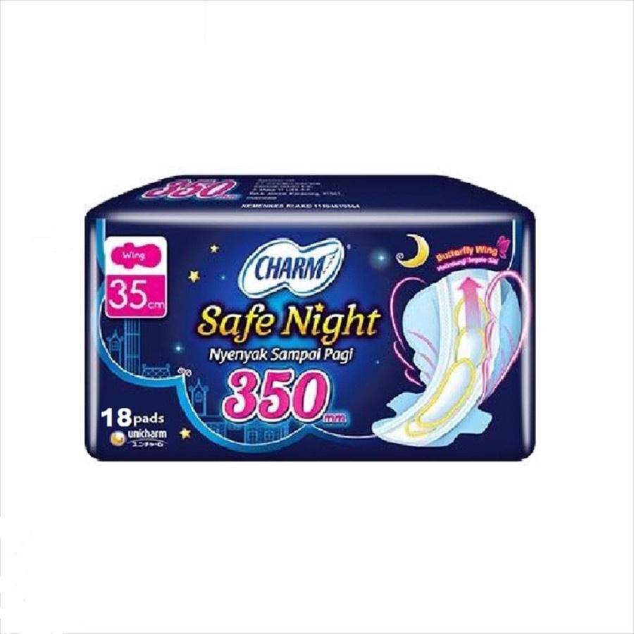 Charm Safe Night 35 Cm Wing 18