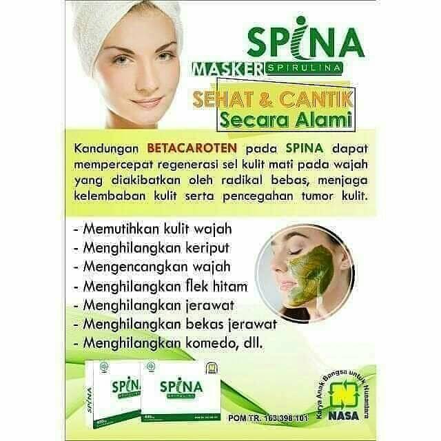 Masker spirulina