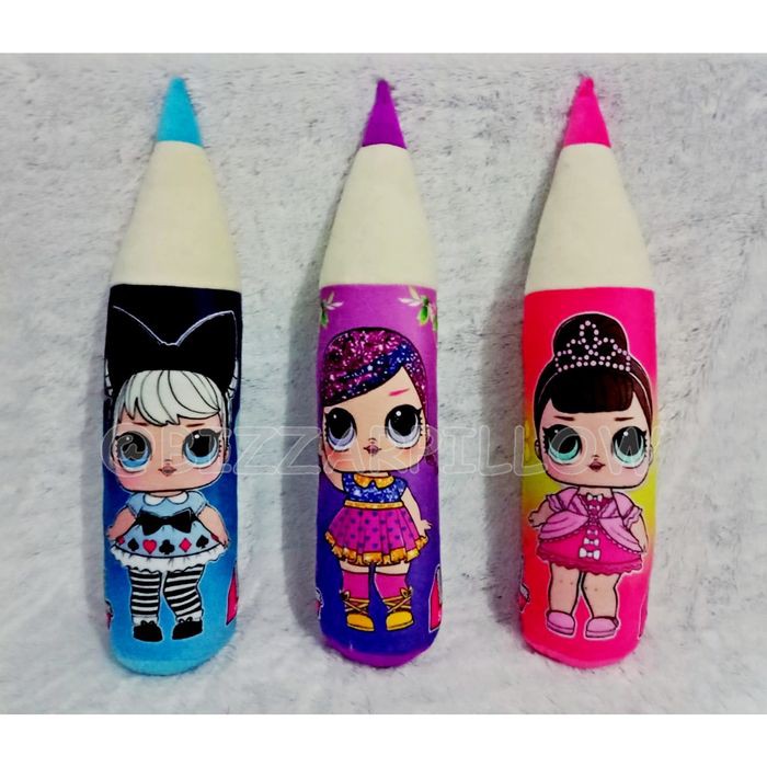 Bantal Guling Pensil Boneka LOL