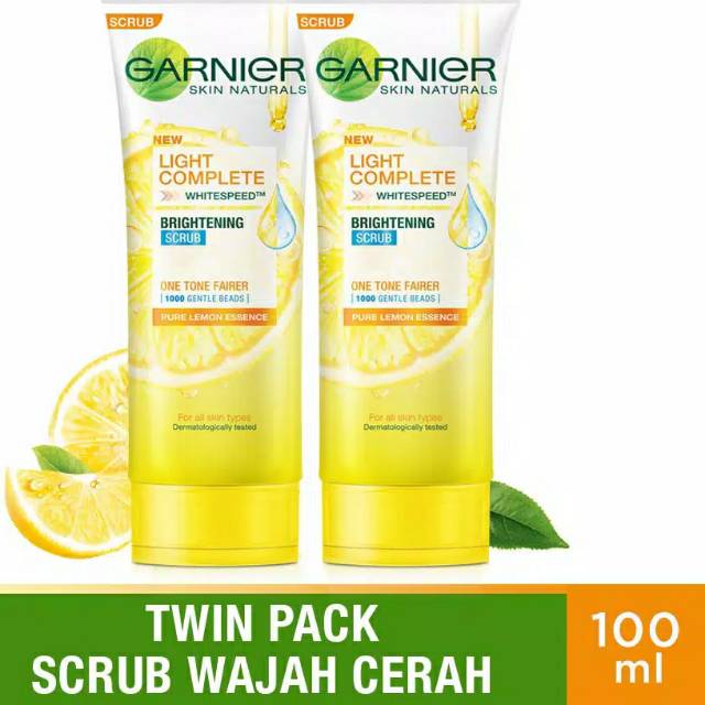 Garnier  light complete brightening scrub 100gr