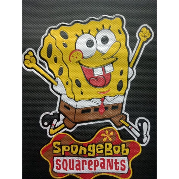 kulit jok motor SPONBOB