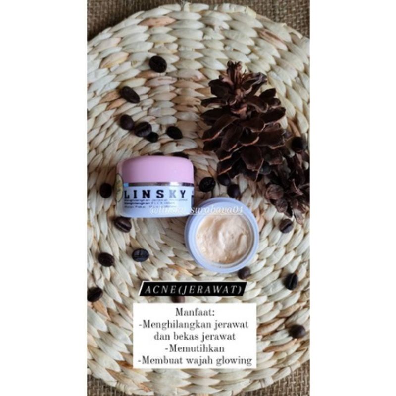 Linsky PINk jerawat