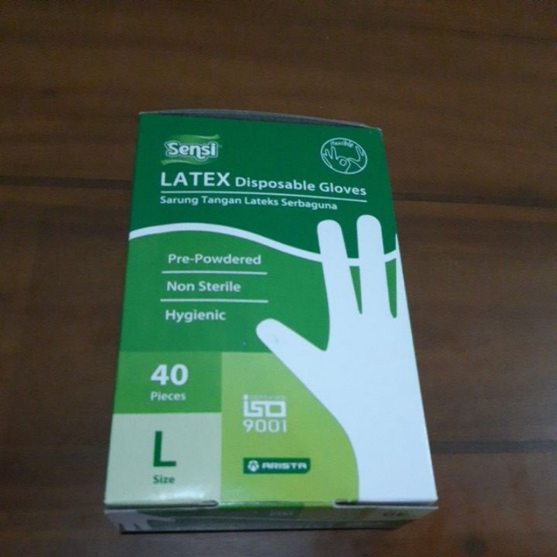 Sensi LATEX Disposable Gloves