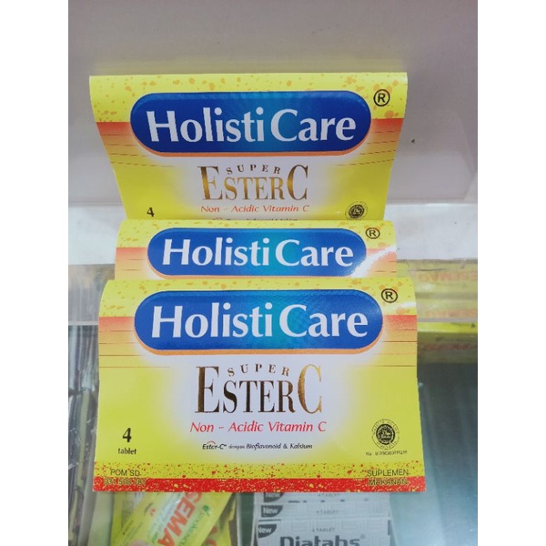 Holisticare EsterC Strip Isi 4 Tablet
