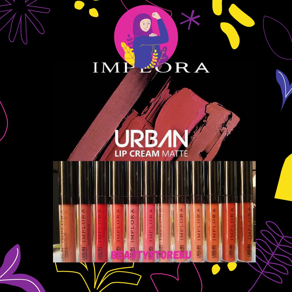 ( READY NO 1-12 ) Implora lip cream matte