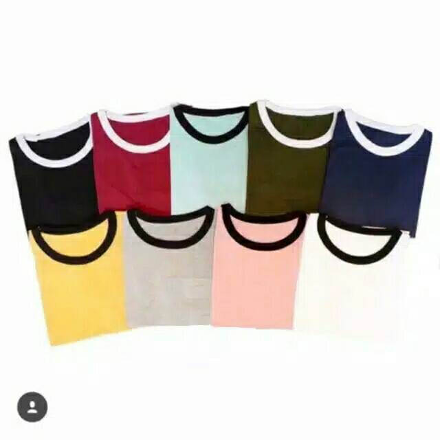 RINGER TEE /kaos cewek