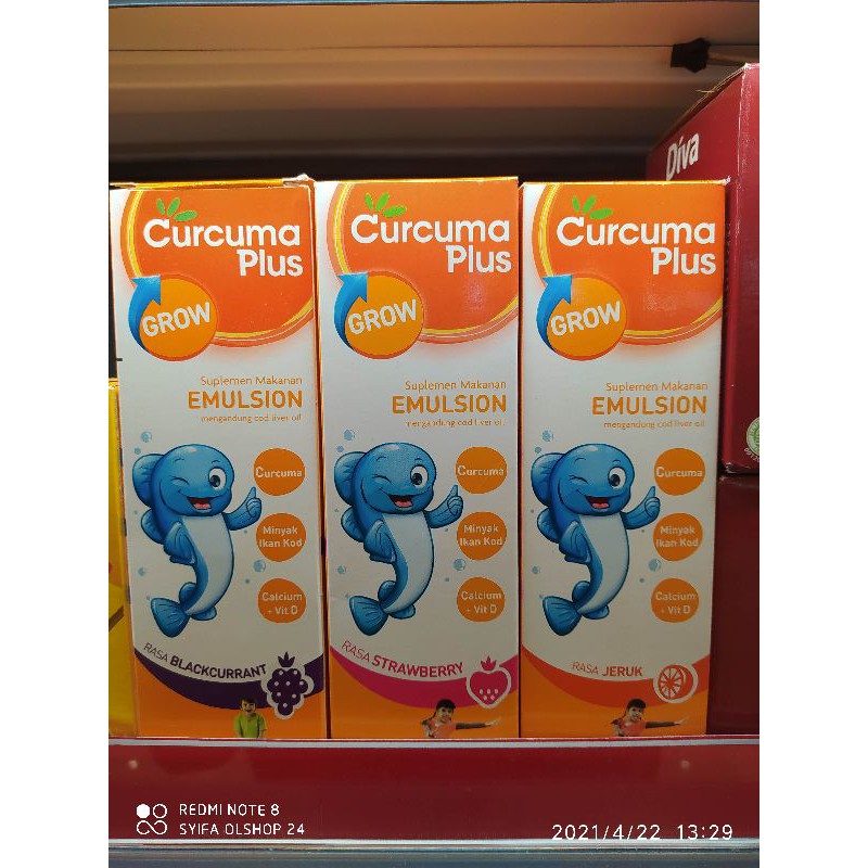 Curcuma Plus Grow Emulsion 200ml