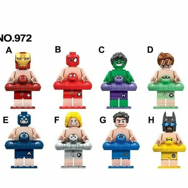 gratis Lego Dargo 972 Super Heroef
