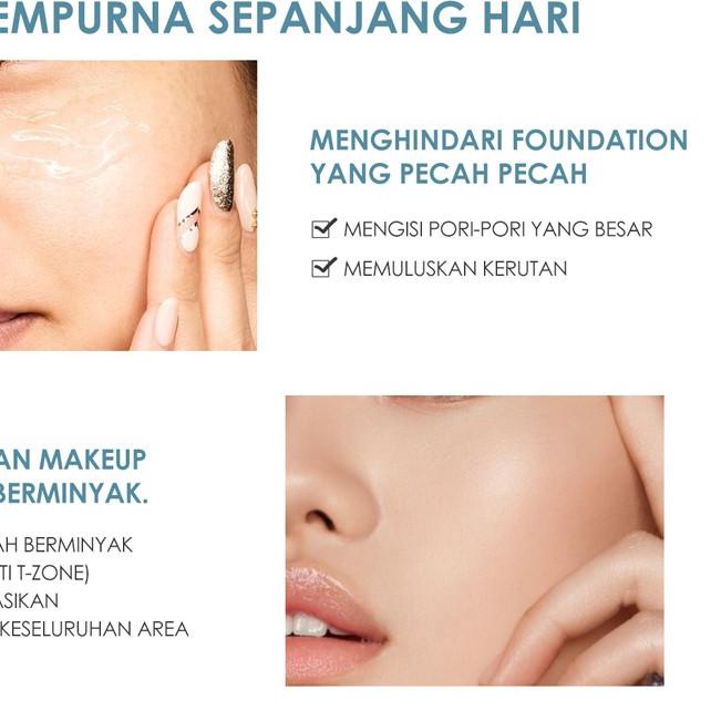 ◙ [] FOCALLURE BLURMAX Primer keep all day base makeup ➶