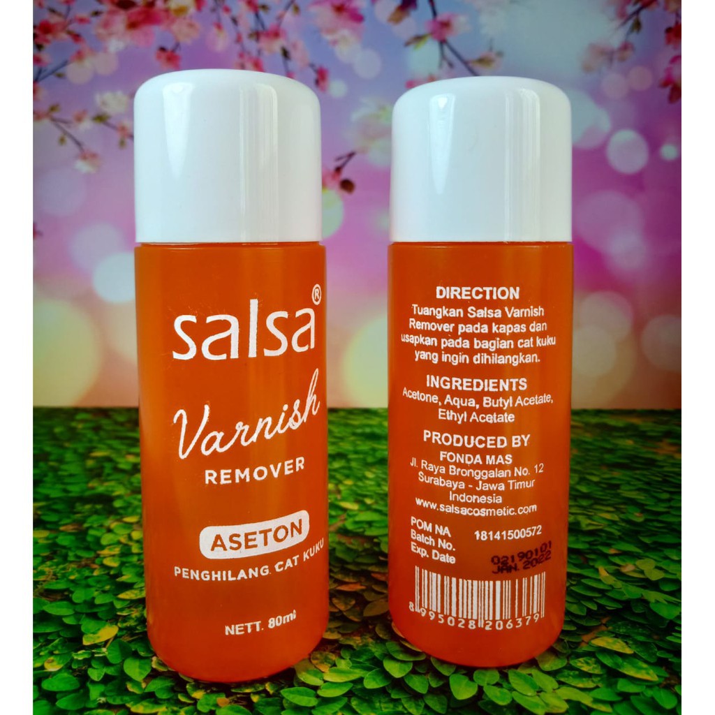 SALSA VARNISH REMOVER ASETON  80ml