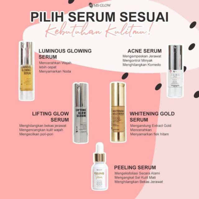 Lominous glowing serum