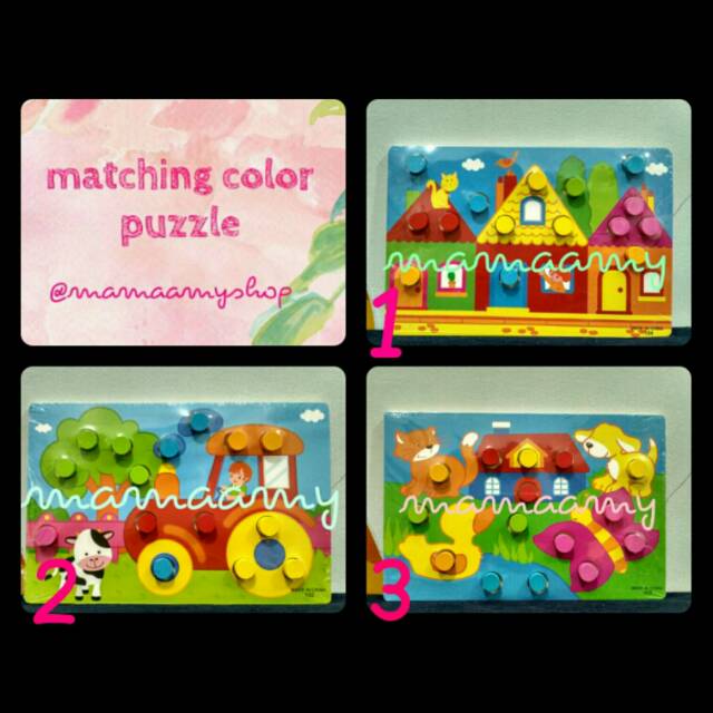 MATCHING COLOR PUZZLE
