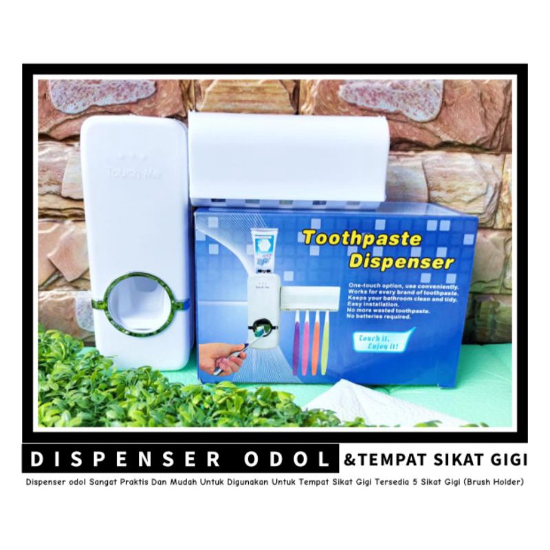 DISPENSER ODOL & TEMPAT SIKAT