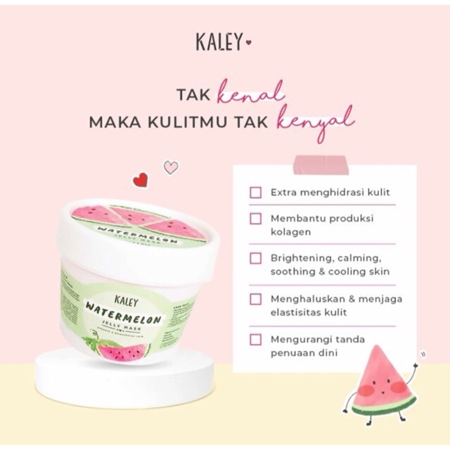 KALEY WATERMELON FAE MASK