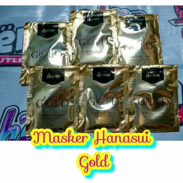 Masker Hanasui Gold