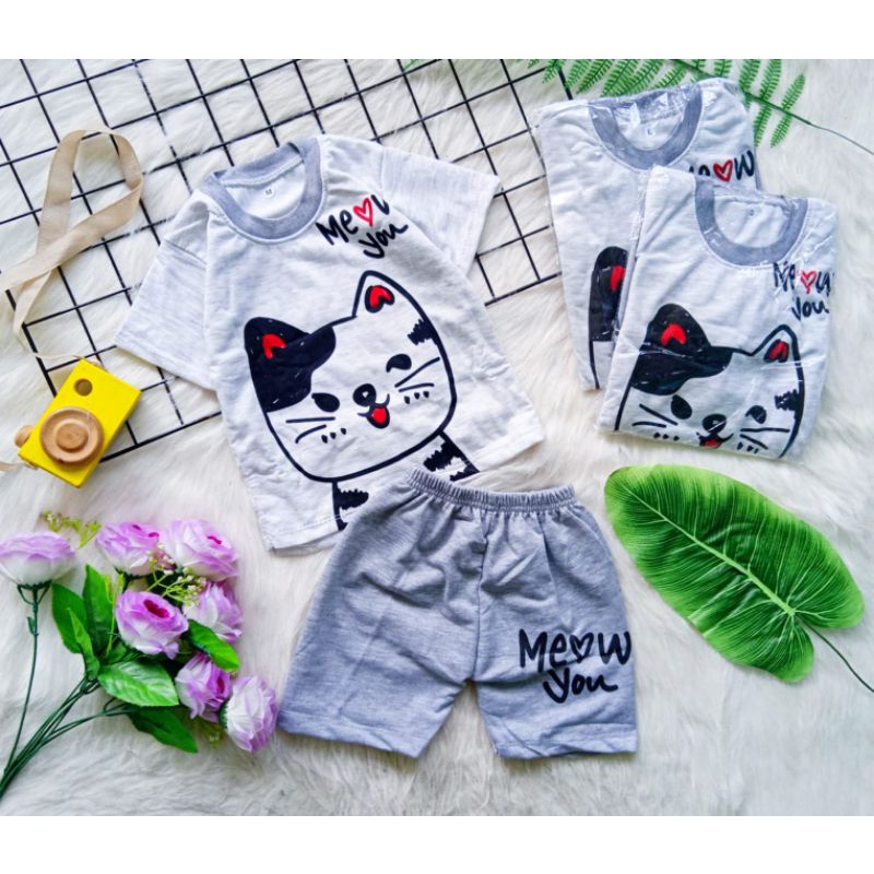 Setelan Babyboy Kucing