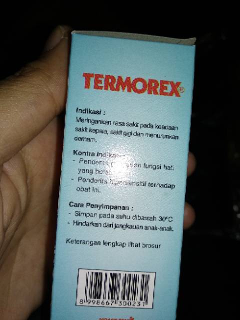 Termorex Paracetamol