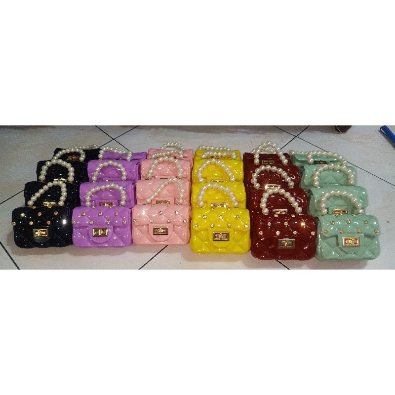 Tas Jelly Mini classic Import Permata