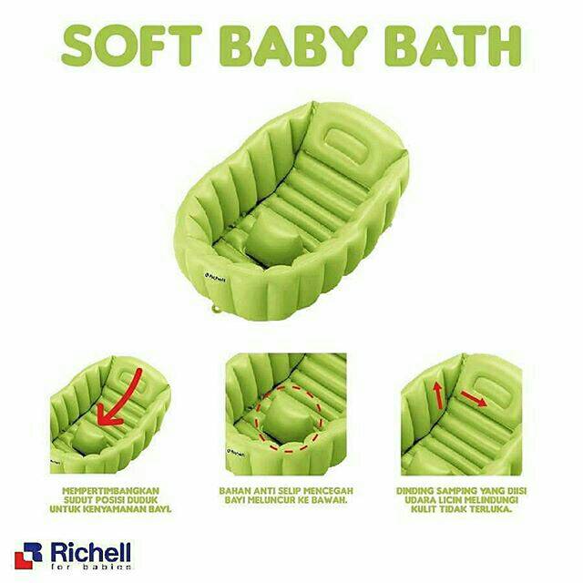 Richell Soft Baby Bath