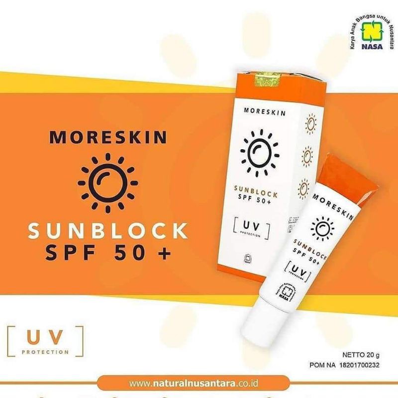 moreskin sunblock spf 50+