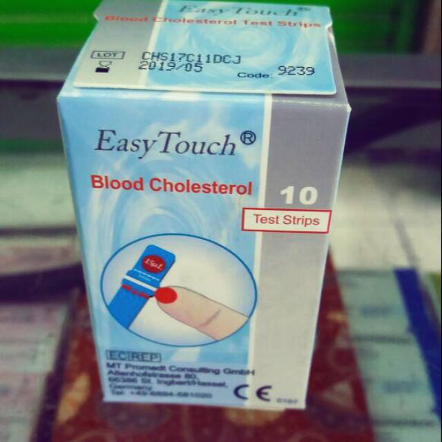 EASY TOUCH Test Strips Blood Cholesterol