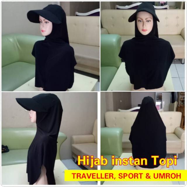 Hijab Instan Topi