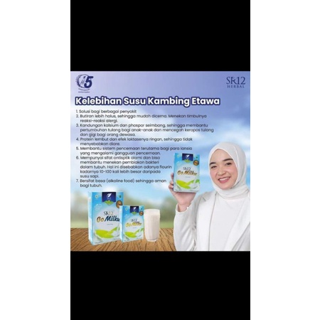 Susu kambing SR12