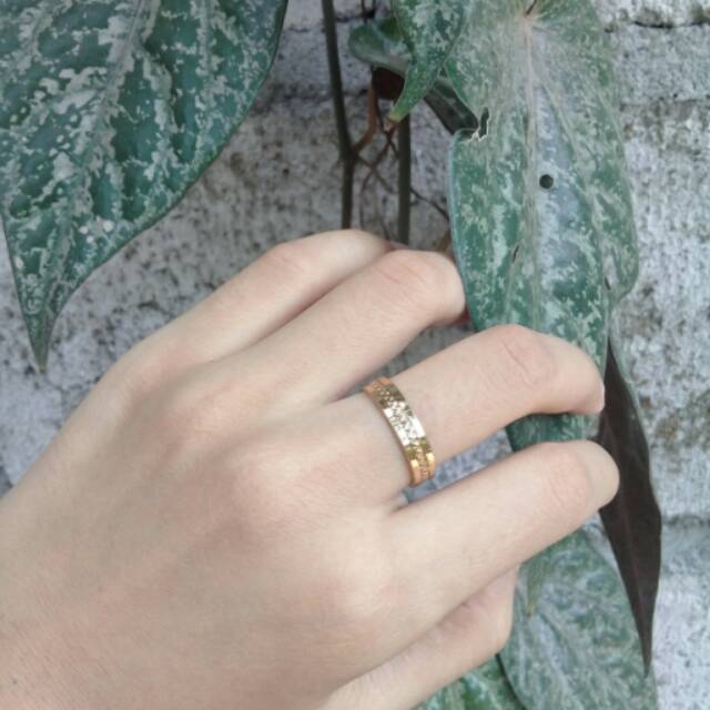 Cincin swasa simple batik