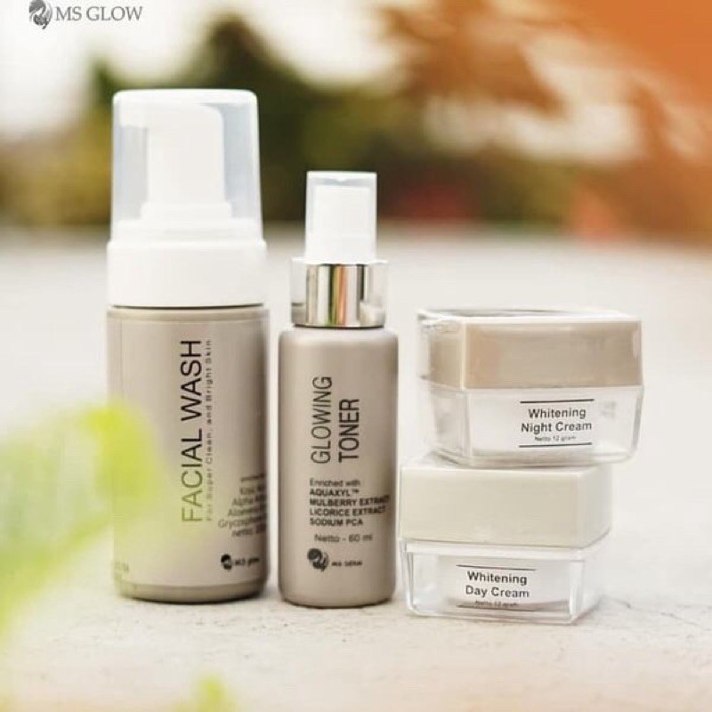 MS GLOW paket wajah