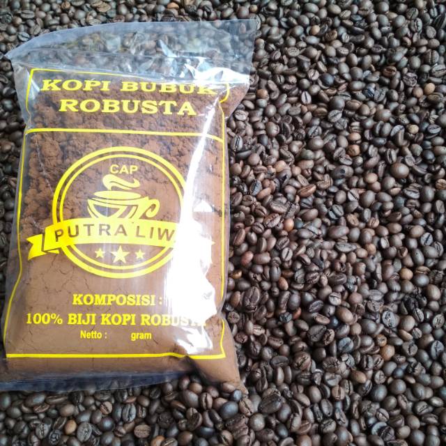 Kopi bubuk putra liwa