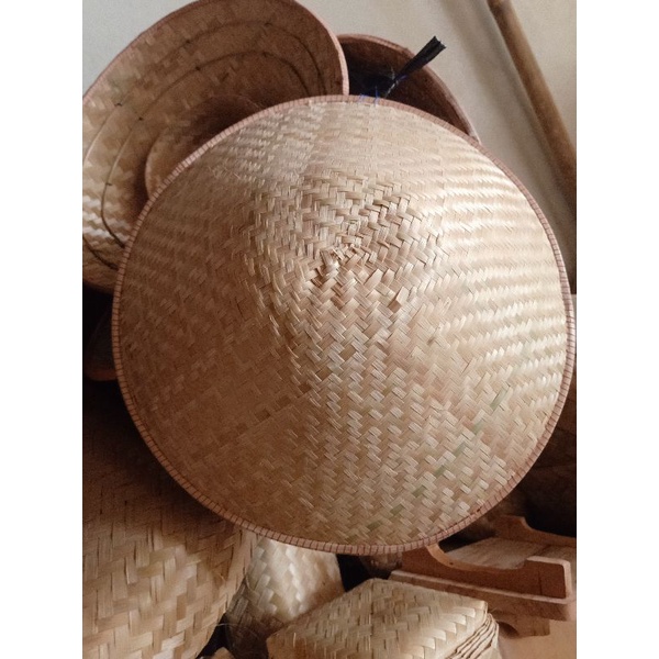 Caping Bambu Topi Petani Diameter 42Cm