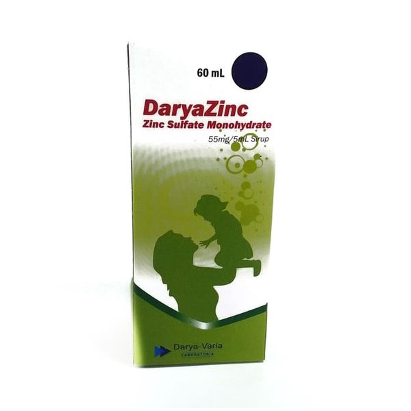 DARYAZINC SIRUP 60 ML