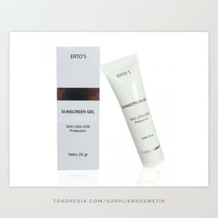 Ertos Sunscreen Gel BPOM