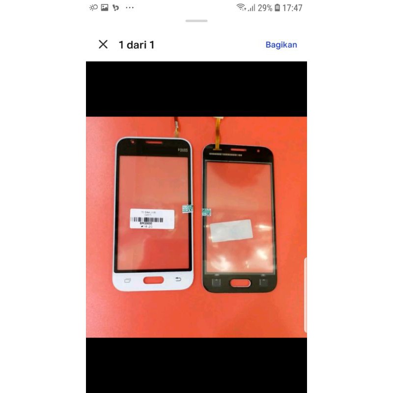 Touchscreen Samsung J105