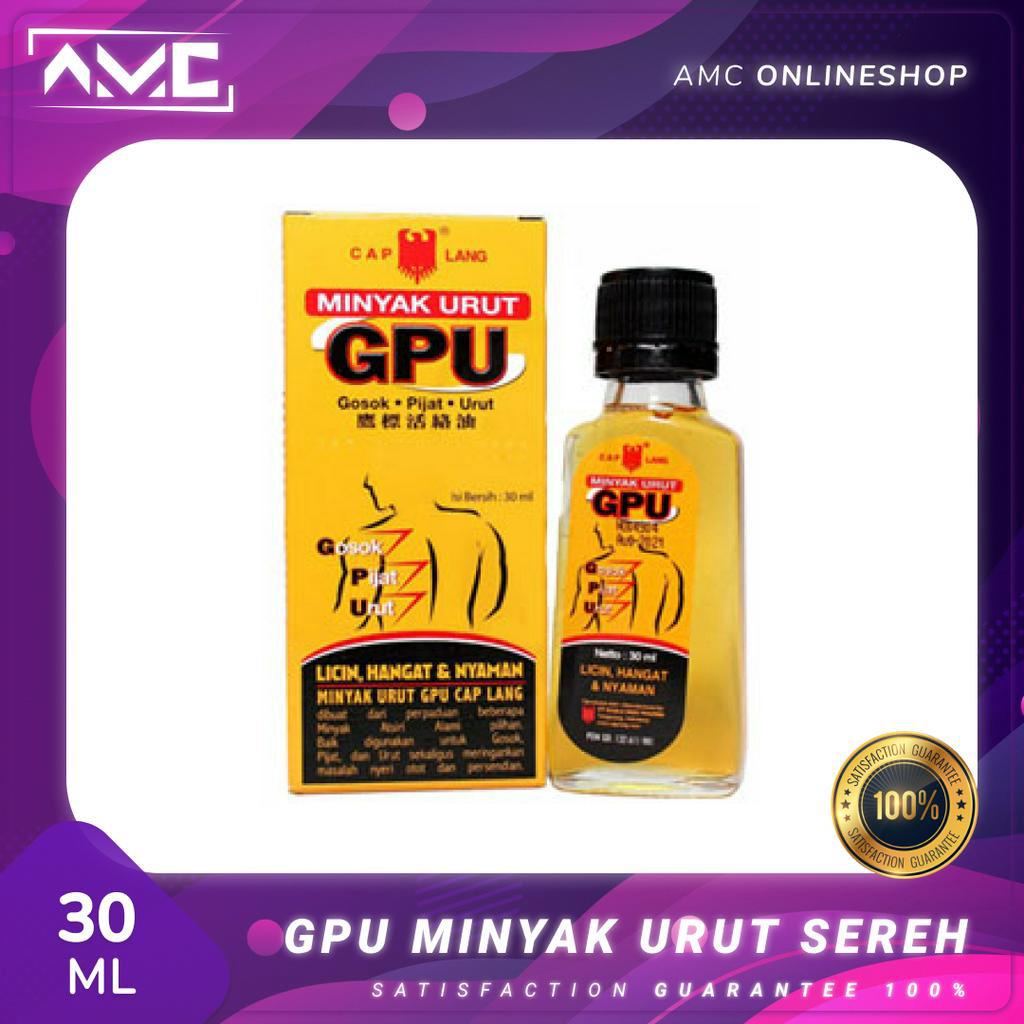 MINYAK URUT GPU CAP LANG 30ML