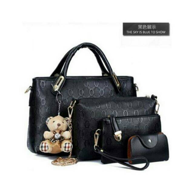 TEDDY BEAR BLACK