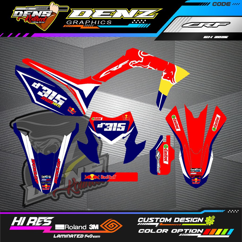 DECAL CRF 150L FULL