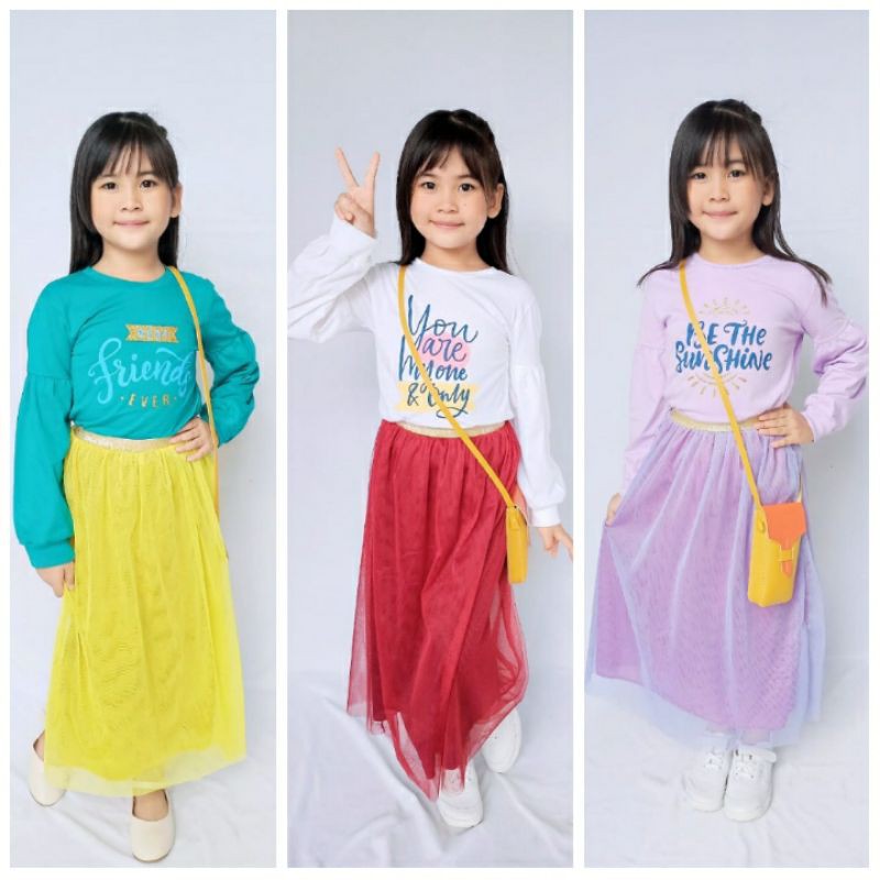 long tutu flowkids