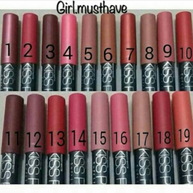 Kissproof lipstik
