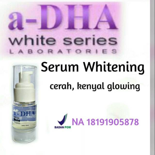 Serum whitening a-DHA